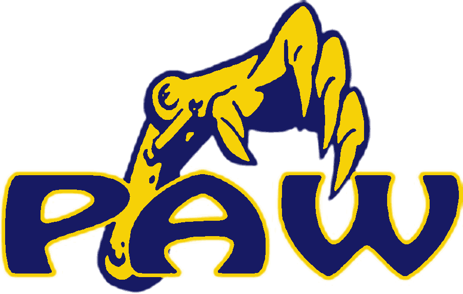 PAW Materials logo — yellow claw over the PAW wordmark